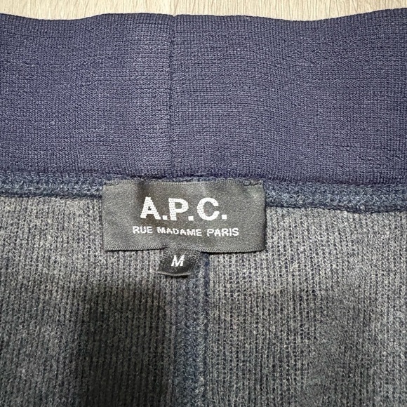 A.P.C. Classic Black Sweatpants - Picture 2 of 5